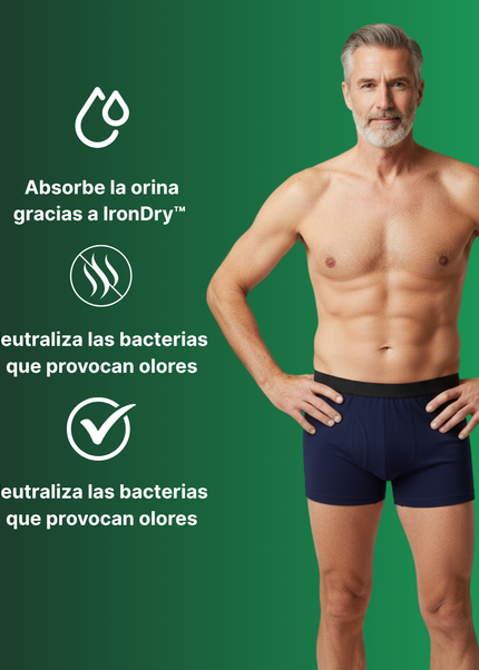 Boxer Azul Impermeable