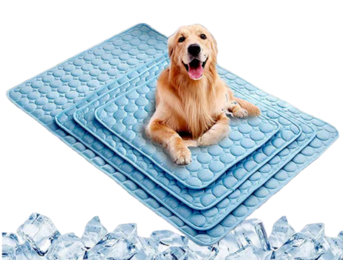 <h5><span style="text-decoration:underline">waar staat </span>FrostPaws® voor<span style="text-decoration:underline">?</span></h5><h2>Verkoeling voor je beste vriend</h2><p><br/>Warme dagen kunnen minder prettig zijn voor huisdieren. De <strong>FrostPaws™ Koelmat</strong> biedt een comfortabele en verkoelende rustplek, zodat je hond of kat heerlijk kan ontspannen. Ideaal voor thuis, onderweg of tijdens een zonnige vakantie.</p>