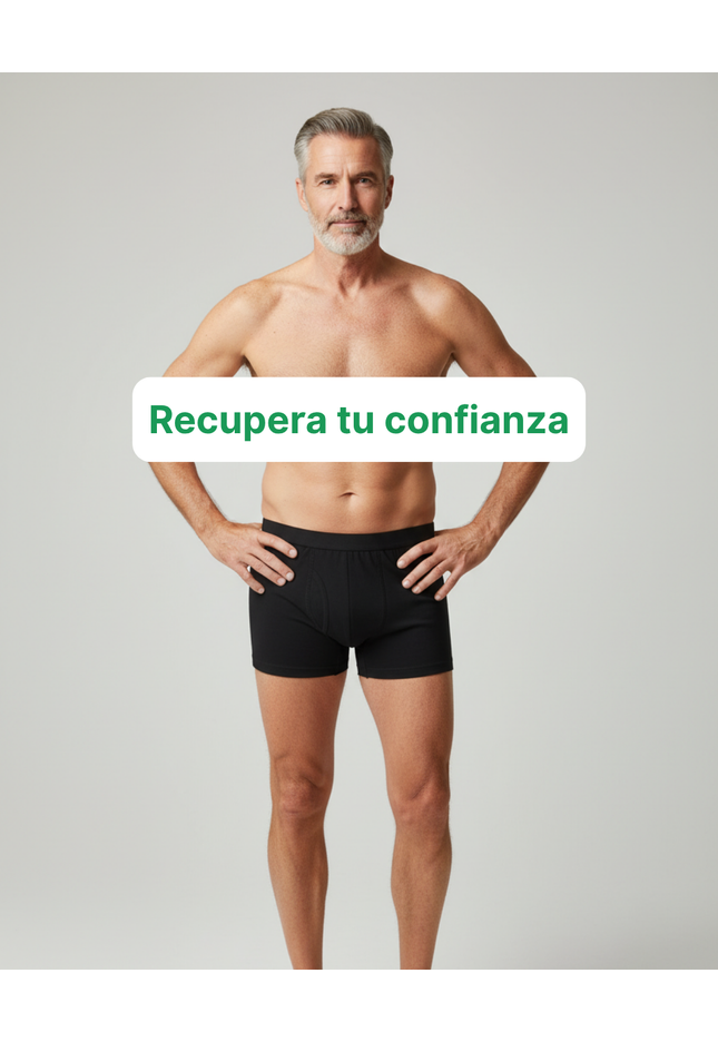 Boxer Negro Impermeable
